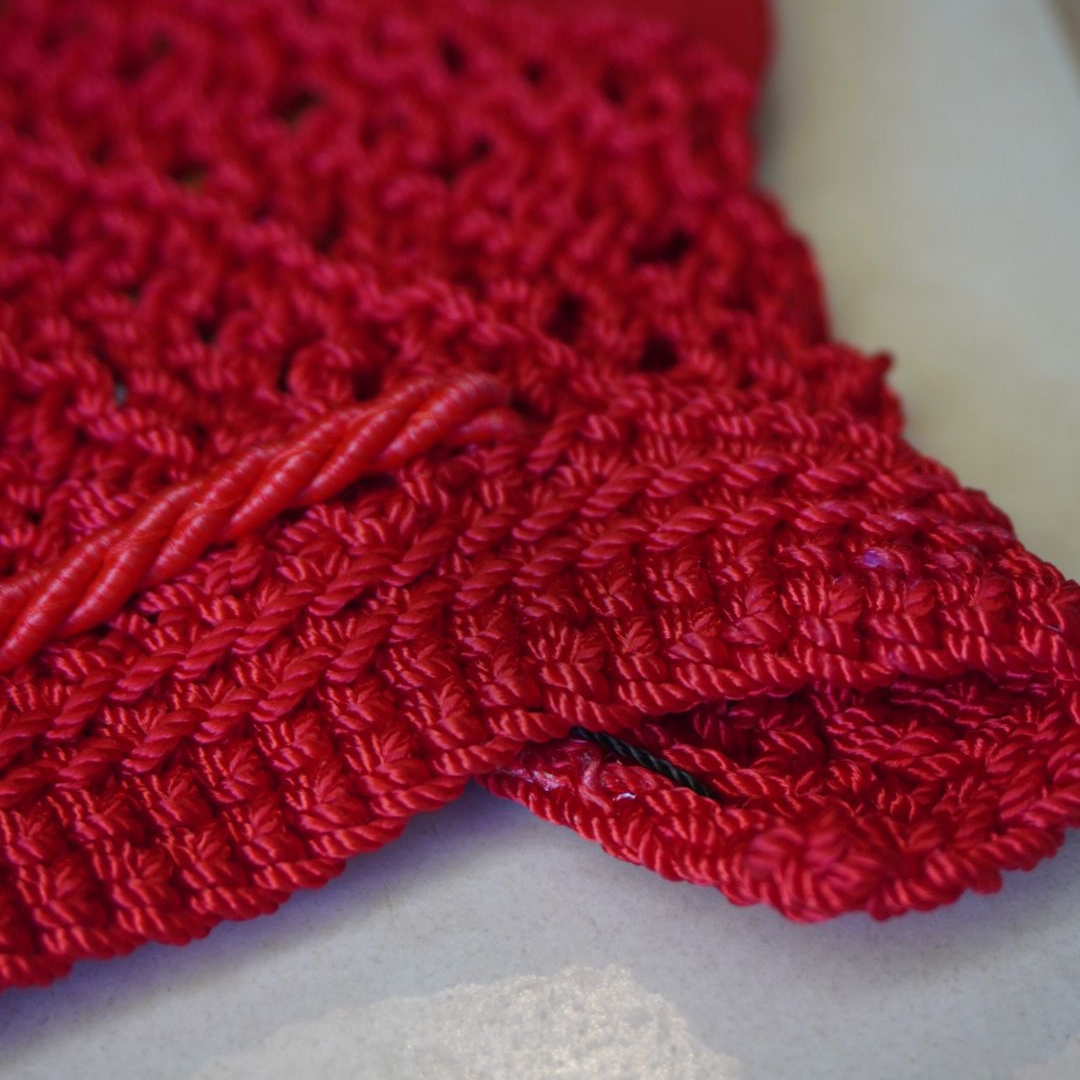Orejeras de macramé (Mariné)