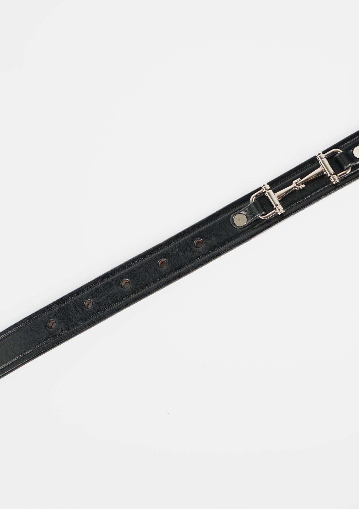 Cinturón de piel c/filetes Tory Leather Co.