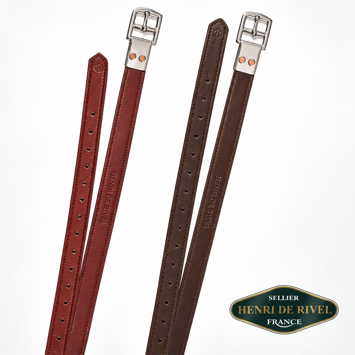Arciones para estribos Henri de Rivel Close Contact con triple recubrimiento