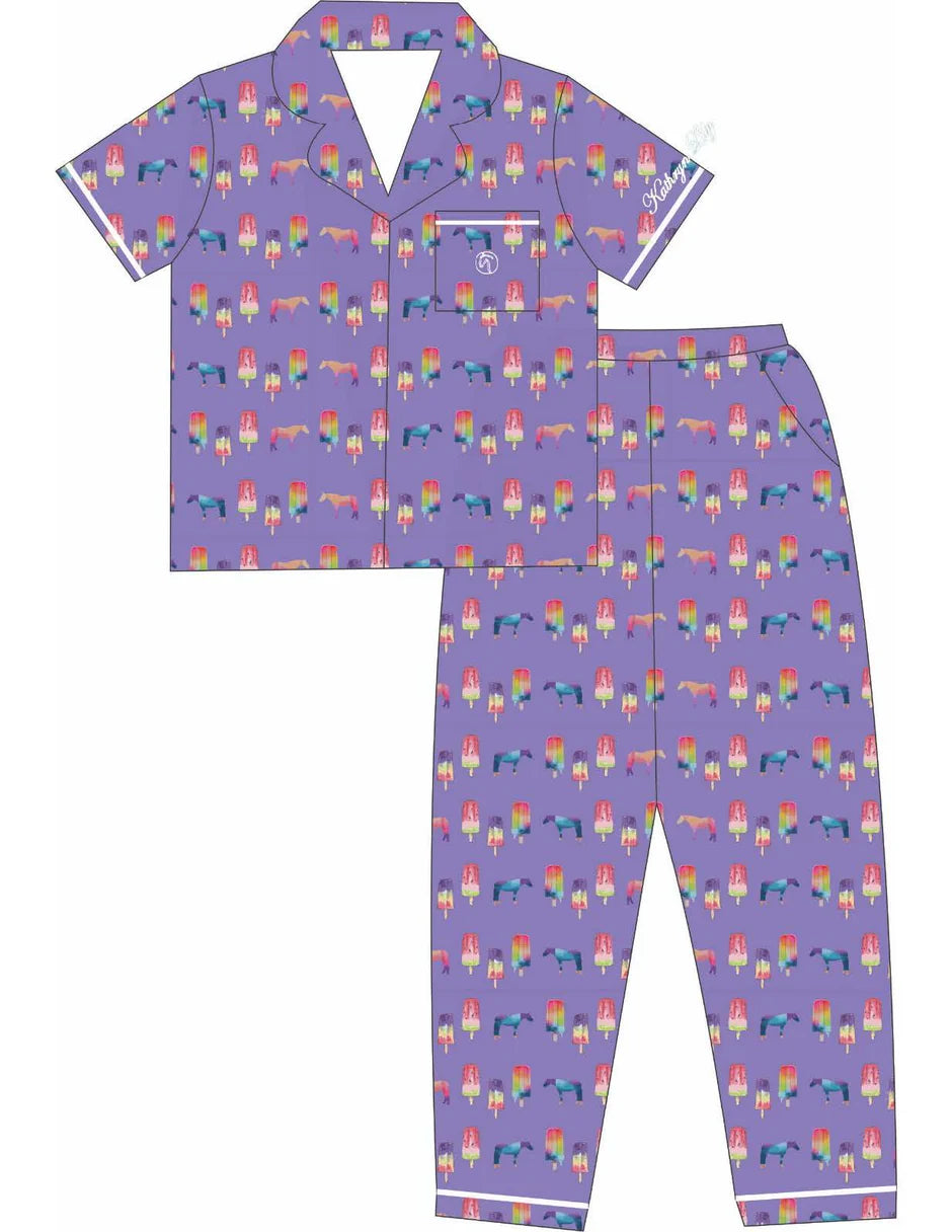 Pijama Sweet Treats Ponies & Popsicles (Adultos)