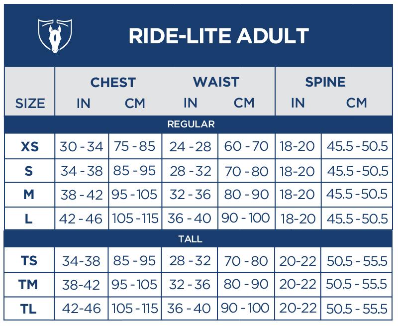 Chaleco Tipperary RIDE-LITE (adultos)