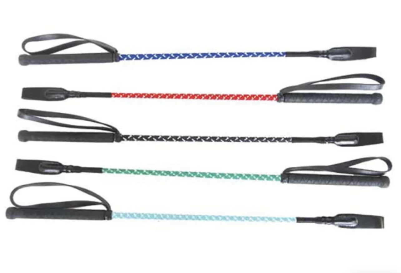 Fuete Colores punta delgada 66 cm.