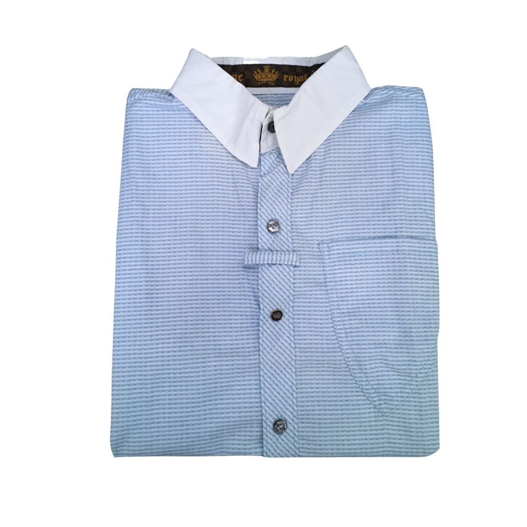 Camisa nacional manga corta de concurso para hombre