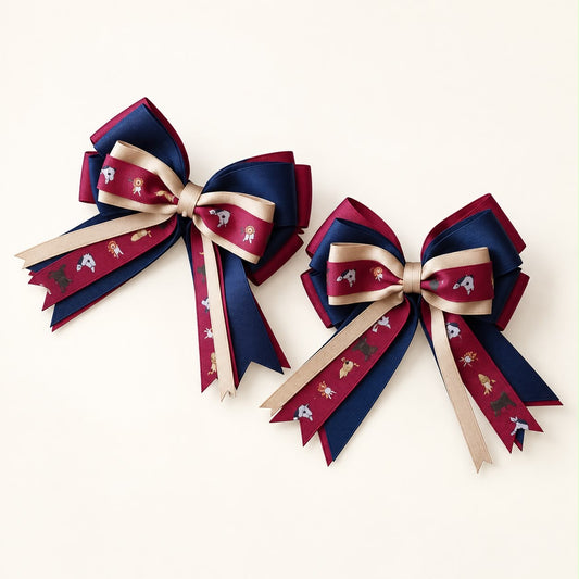 Moños Kathryn Lily Eq Burgundy Doggies