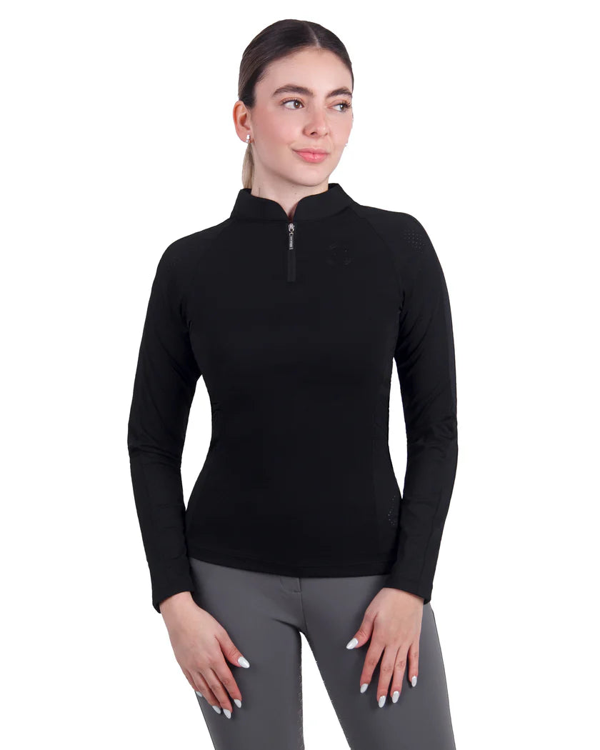 Naia Long Sleeve Mesh Shirt