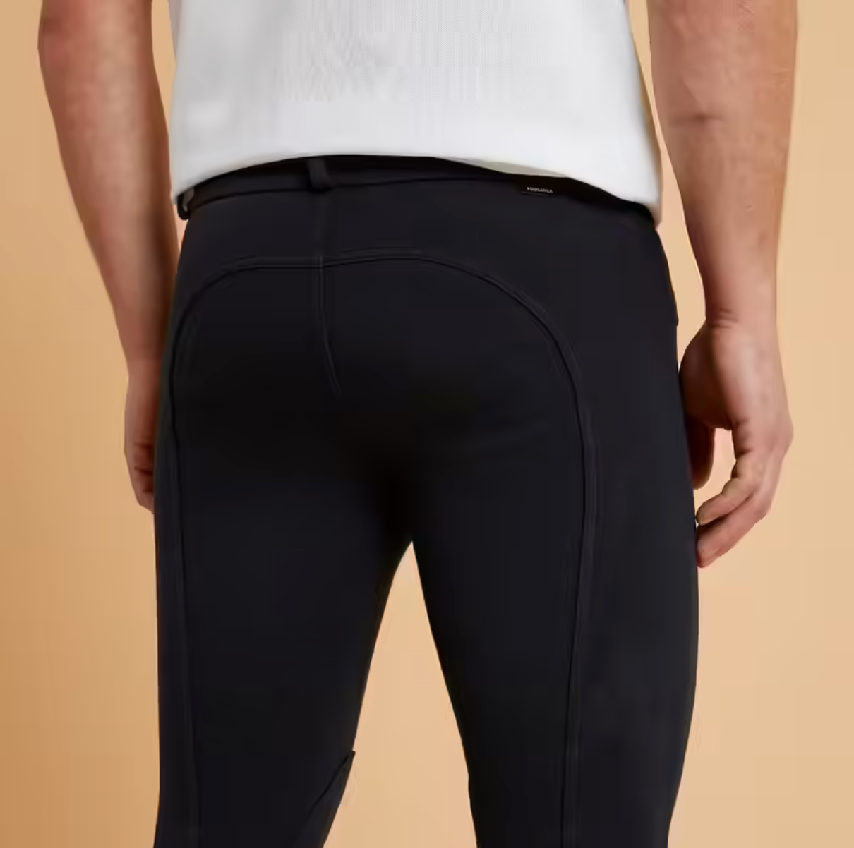 Pantalón negro de equitación FD (Hombre)