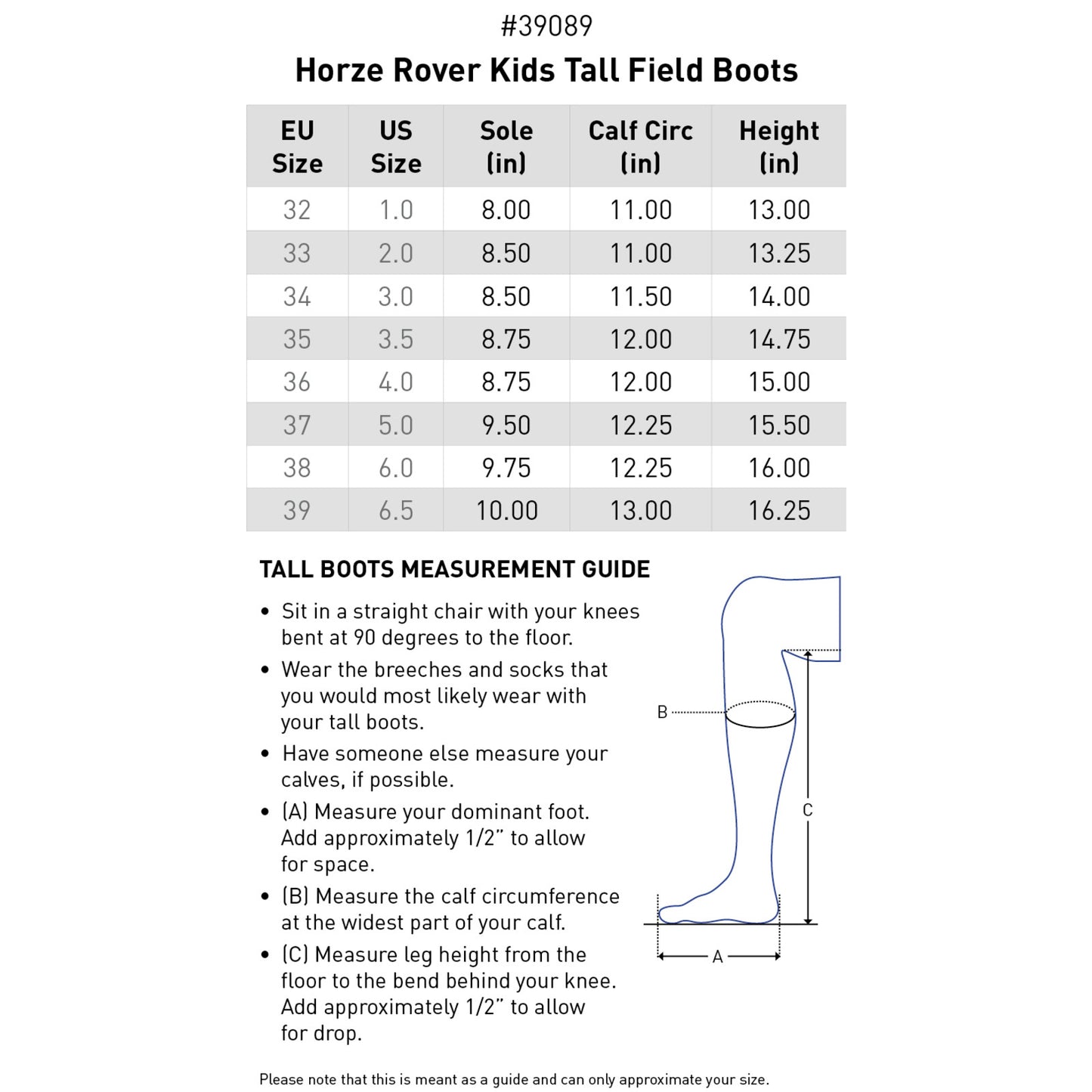 Botas Horze (Kids)