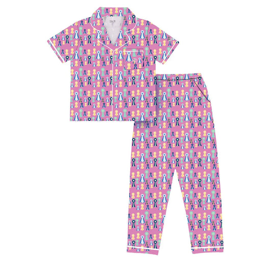 Pijama Pink Ribbons (Kids)
