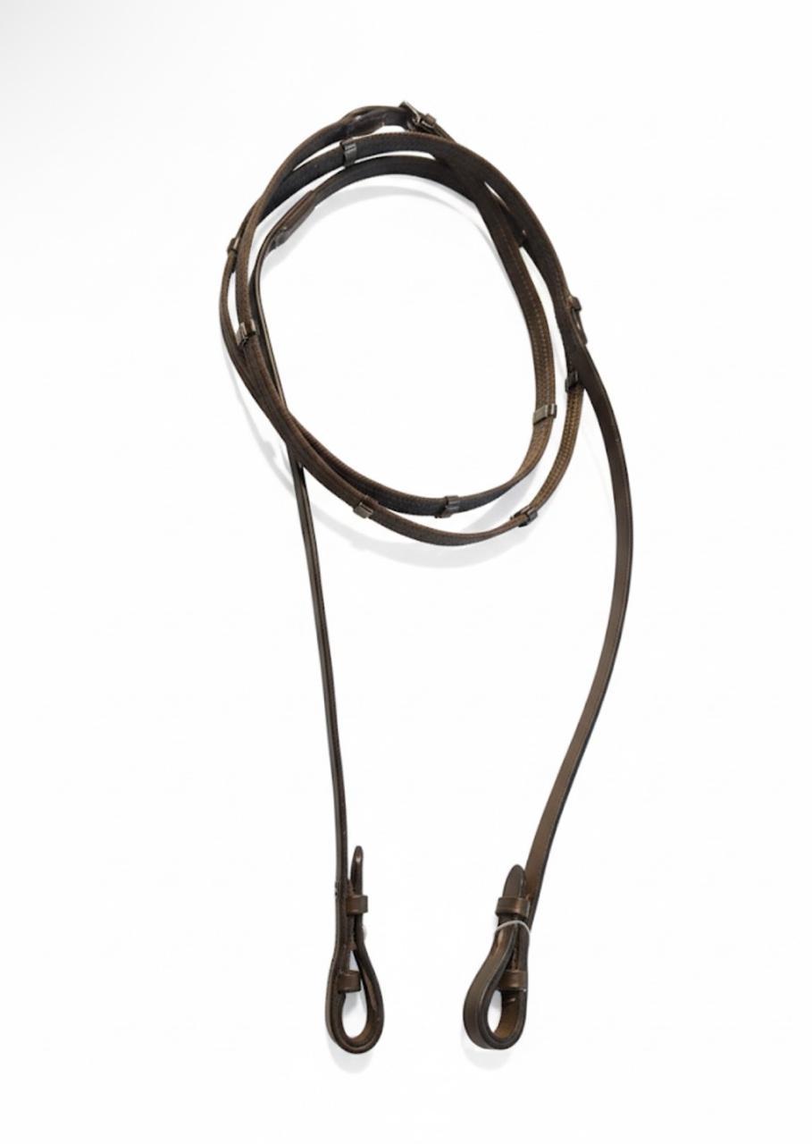 Riendas de nylon c/grip Henri de Rivel