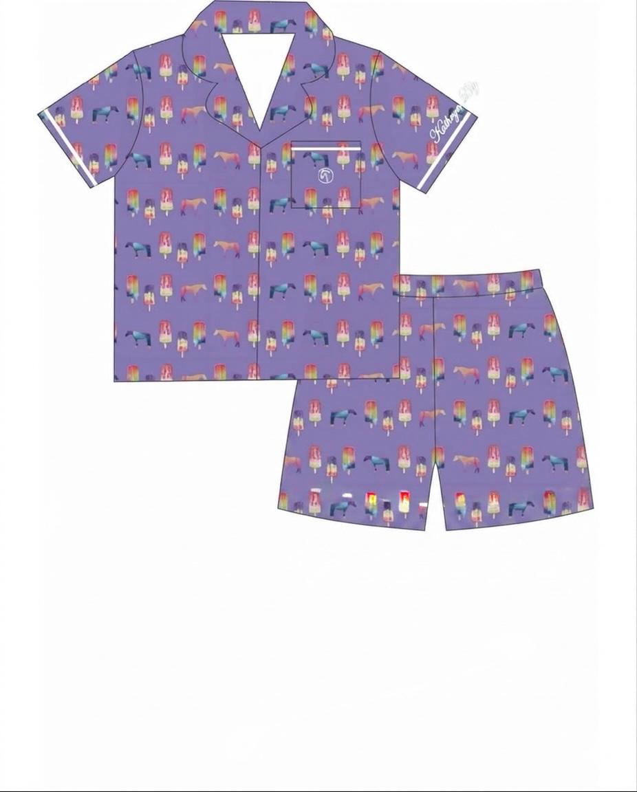 Pijama Sweet Treats Ponies & Popsicles (Adultos)