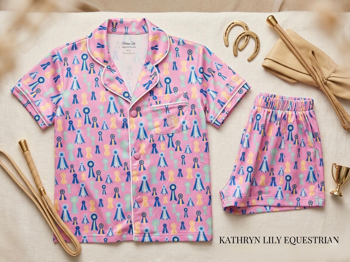Pijama Pink Ribbons (Kids)