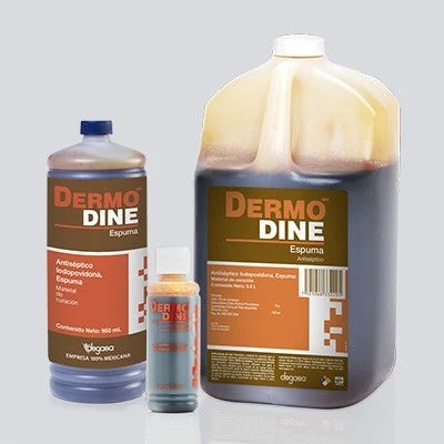 Yodo Dermodine espuma 950 ML.