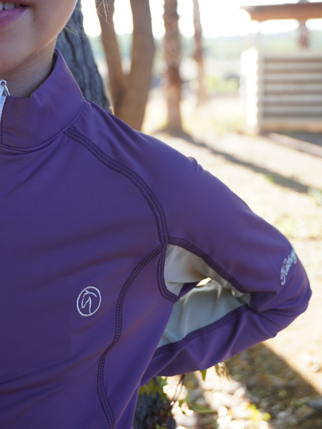 Camiseta Sunshirt Plum Purple (Kids)