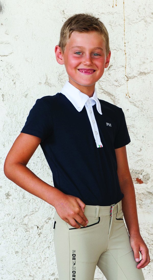 Children's T-shirt for competition LONG sleeve For Horses Toby