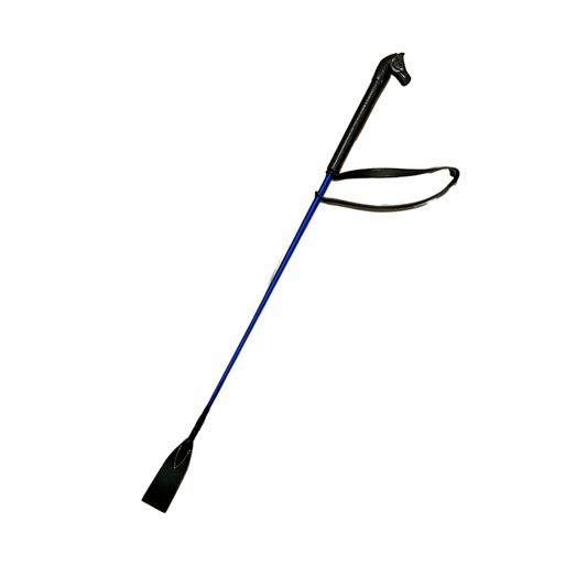 Fuete con mango de caballo 67 cm.
